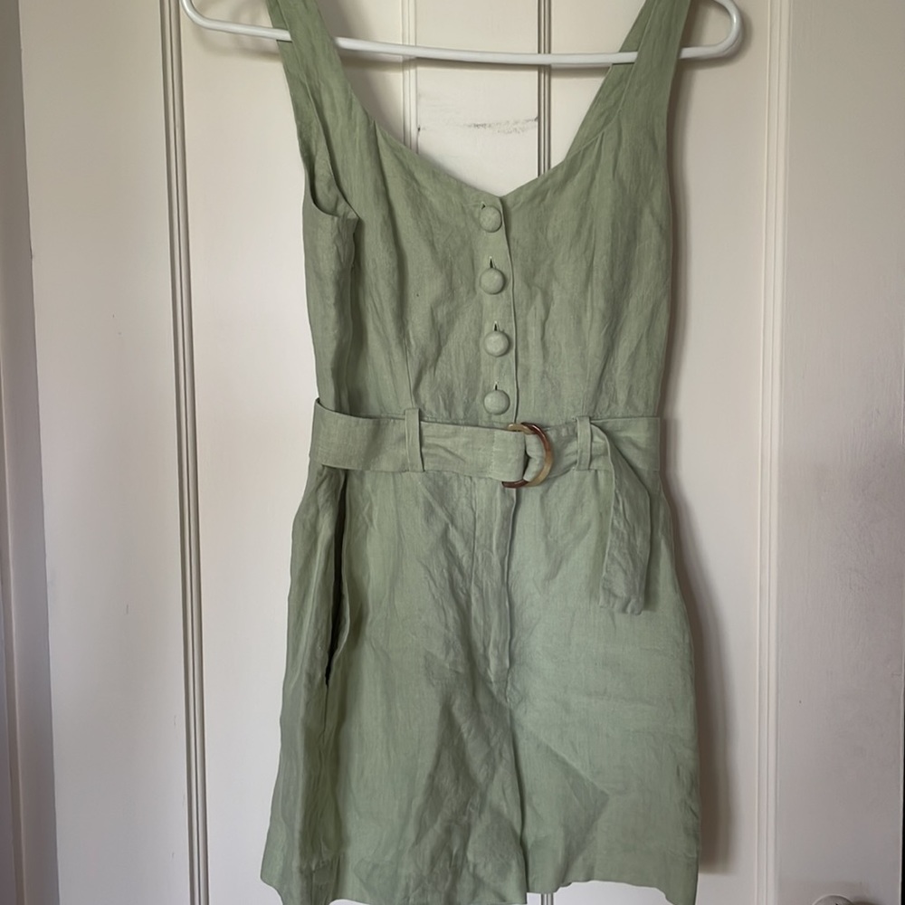 Linen Romper & Other Stories - Picture 2 of 5